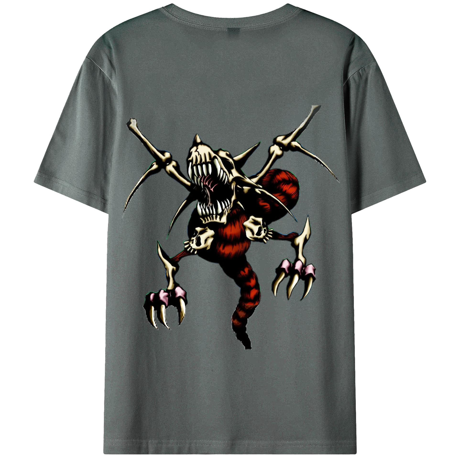 （画像用） 遊☆戯☆王 Yu-Gi-Oh! 綿100％半袖Tシャツ（背面プリント）